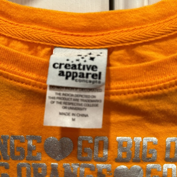 TN VOLS GO BIG ORANGE T SHIRT LONG SLEEVE SZ M - Picture 4 of 5